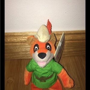 Disney | Toys | Nwt Disney Vintage Robin Hood Plush | Poshmark